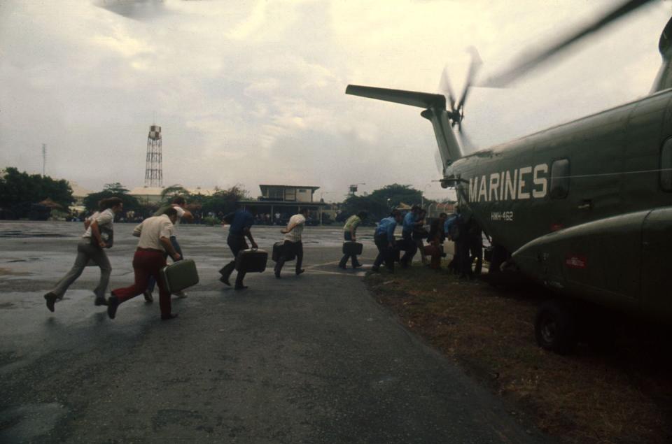 The fall of Saigon.