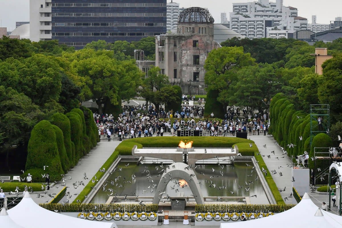 Japan Hiroshima Anniversary (ASSOCIATED PRESS)