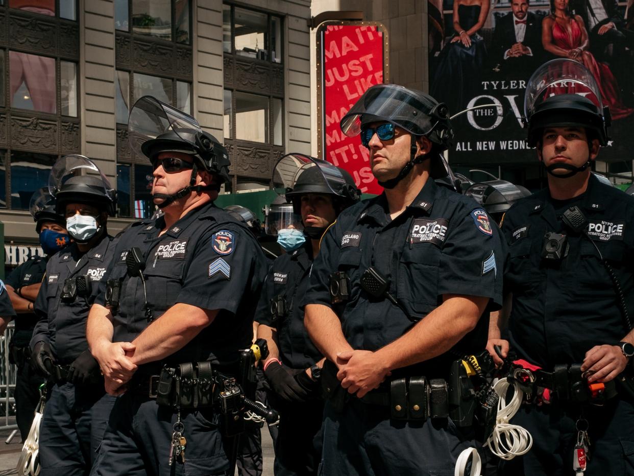 NYPD New York City NYC George Floyd Protest Police