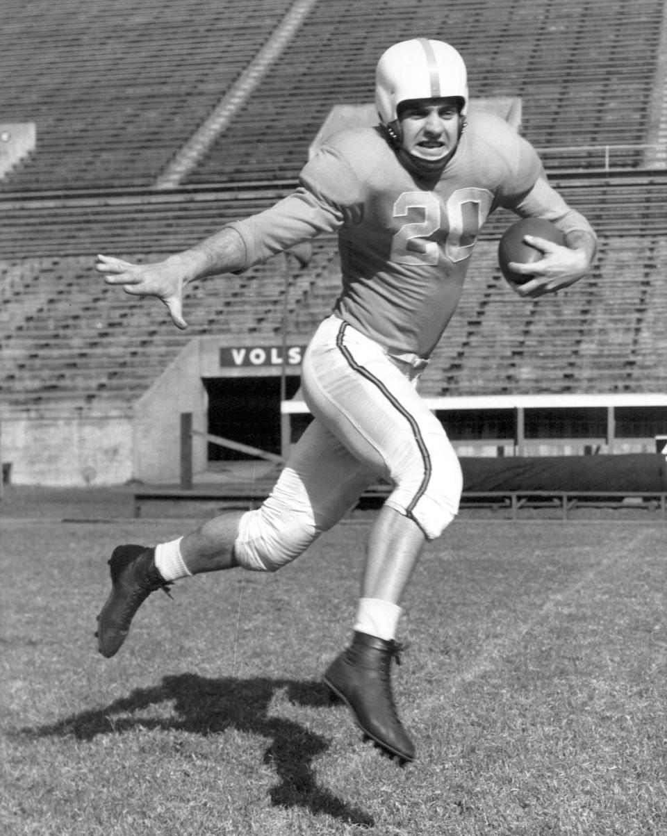 Vol great Bert Rechichar was an All-SEC pick in baseball and football in 1951.