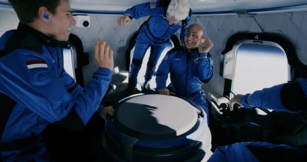 Crew activities in zero-G