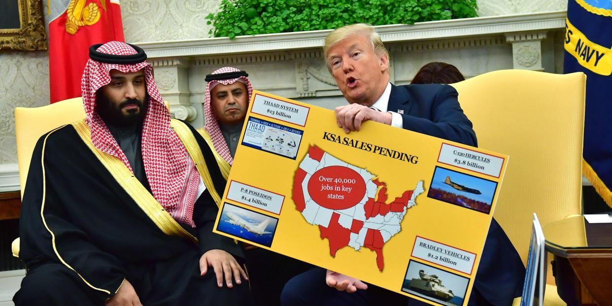 donald trump MBS