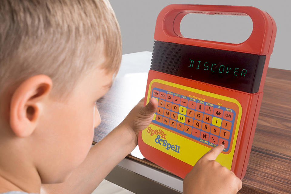 If you're a techie of a certain age (cough), you probably have fond memoriesof the Speak & Spell