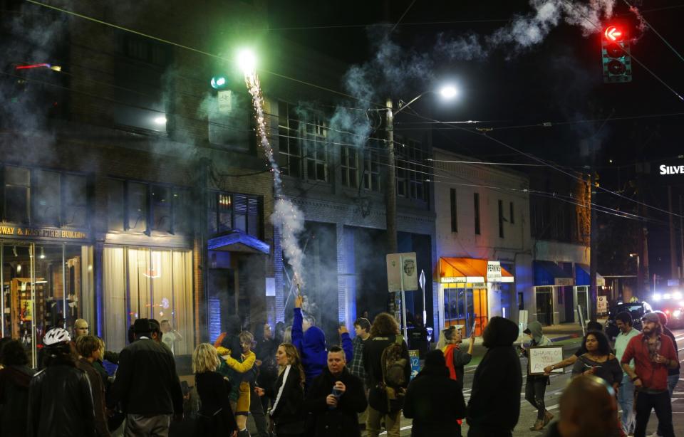 Protests after Donald Trump’s victory