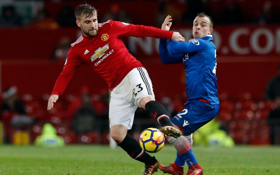 Luke Shaw has started eight of United’s past 11 games - PA