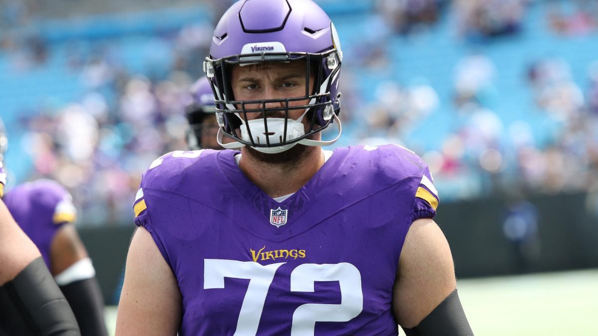 Die Vikings schließen Ezra Cleveland aus, daher wird Dalton Risner bei LG starten