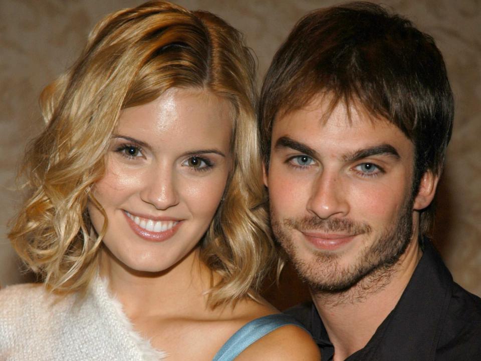 Ian Somerhalder and Maggie Grace