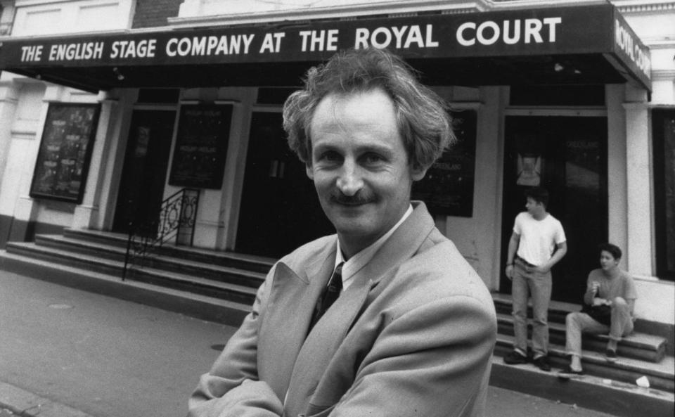 The director Max Stafford-Clark at the Royal Court in London in 1988 - Judy Goldhill