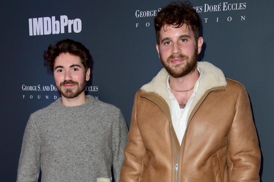 PARK CITY, UTAH - JANUARY 19: Noah Galvin and Ben Platt attend Sundance Institute's 'Opening Night: A Taste of Sundance Presented by IMDbPro' at the 2023 Sundance Film Festival at The Basin Recreation Fieldhouse on January 19, 2023 in Park City, Utah. (Photo by Vivien Killilea/Getty Images for IMDb)