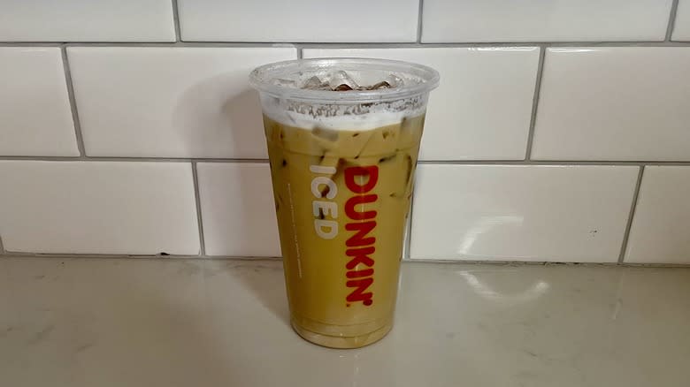 Iced coffee drink