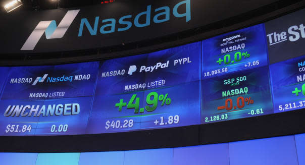 PayPal Shares Climb In Market Debut After Spinoff From EBay