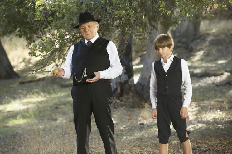 Anthony Hopkins, Oliver Bell (Credit: John P. Johnson/HBO)