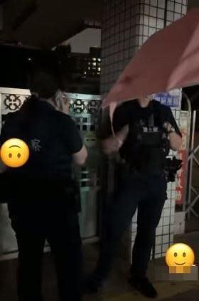 有網友對於這群人動用警察，直呼警察辛苦了。（翻攝自爆廢公社二館）