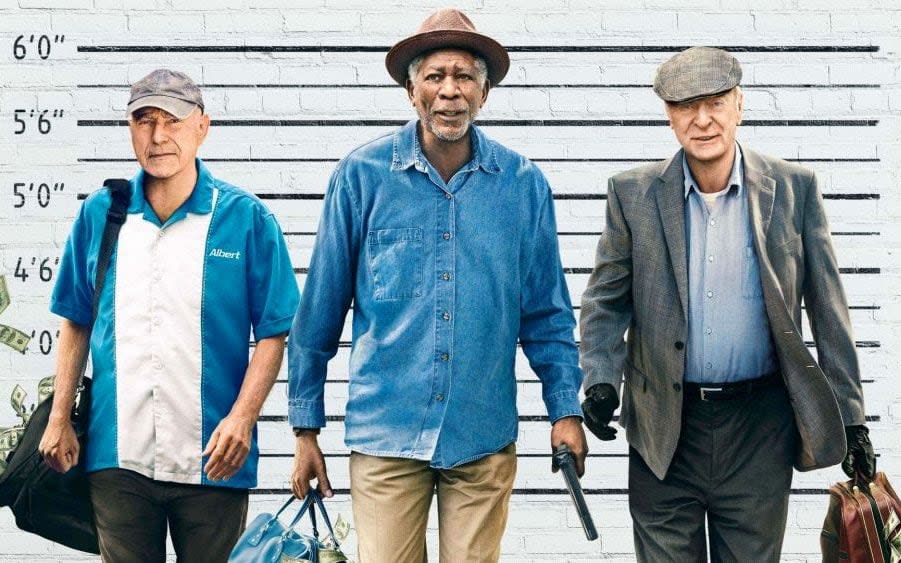 Morgan Freeman, Michael Caine and Alan Arkin in Going in Style
