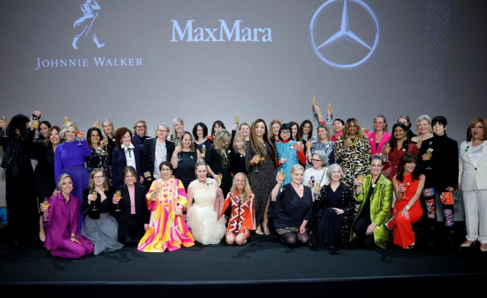 LOS ANGELES, CALIFORNIA - MARCH 10: Nominees onstage during the 16th Annual WIF Oscar® Party Presented By Johnnie Walker, Max Mara, And Mercedes-Benz on March 10, 2023 in Los Angeles, California. (Photo by Stefanie Keenan/Getty Images for WIF (Women In Film))