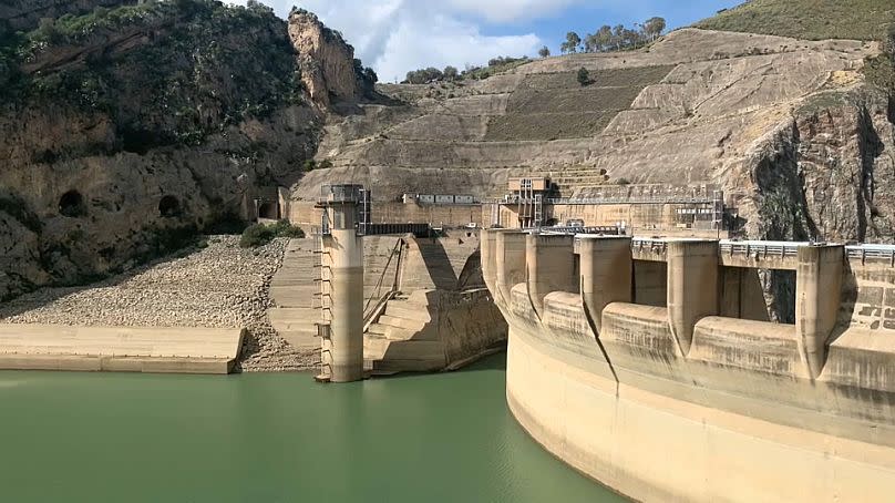 Un embalse en Sicilia al 20% de su capacidad