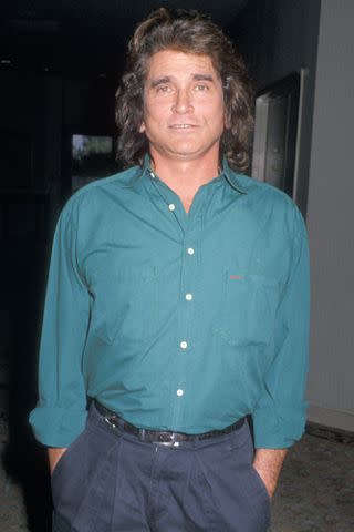 <p>Ron Galella Collection via Getty </p> Michael Landon in 1990