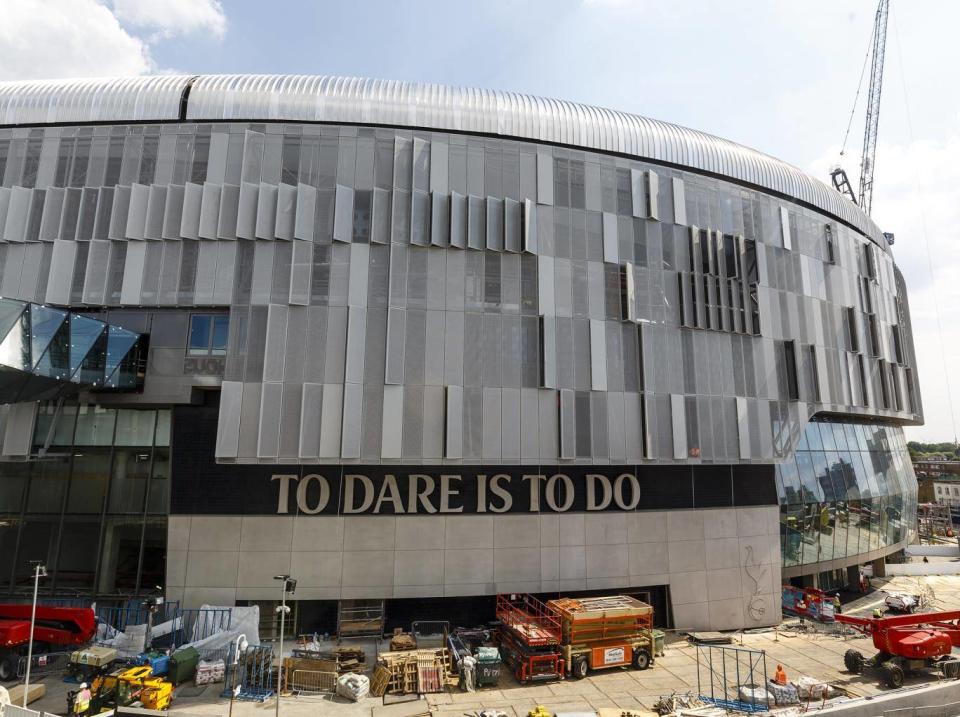 Tottenham's new stadium opening has been put back over safety problems (Getty)