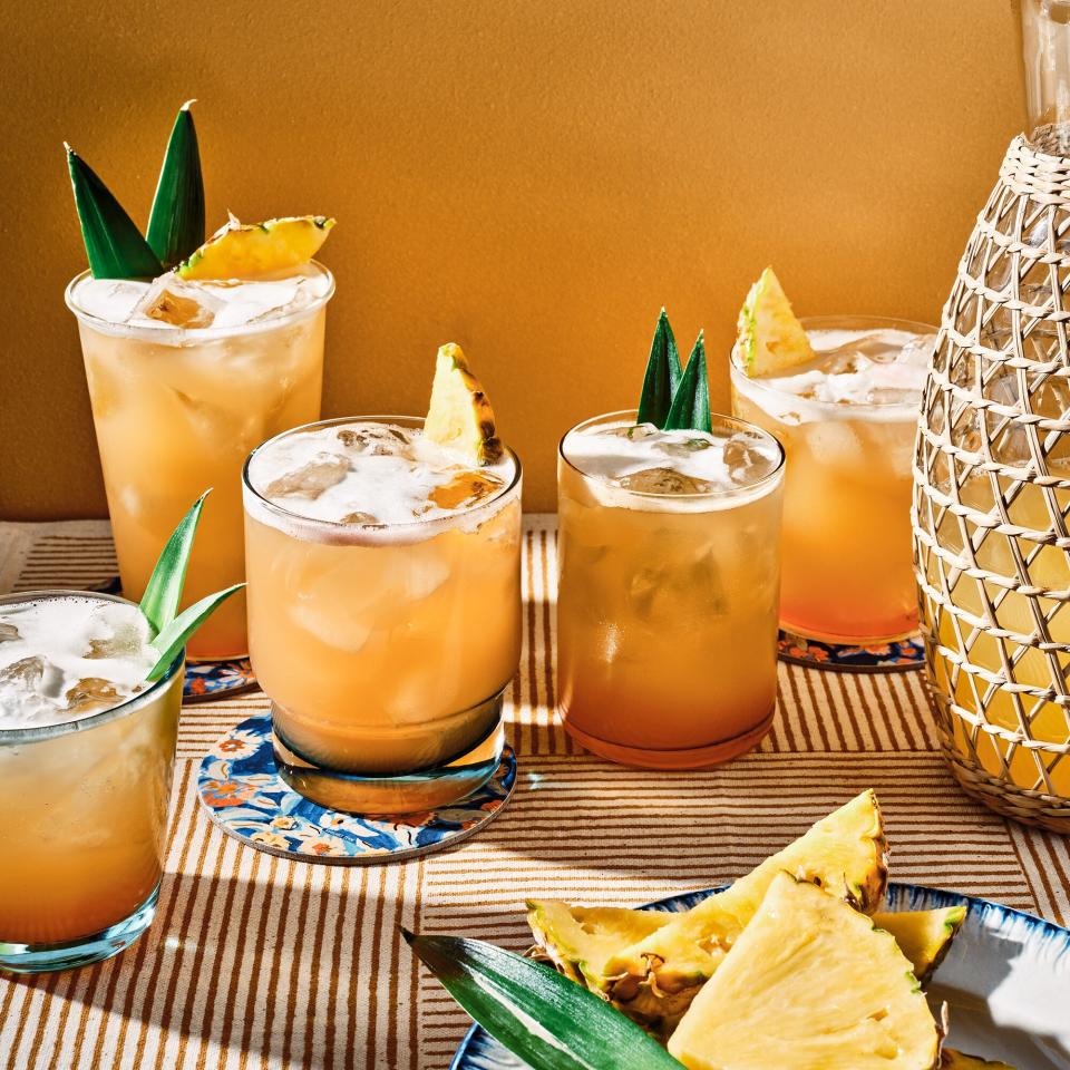 Pineapple Kombucha Mai Tai