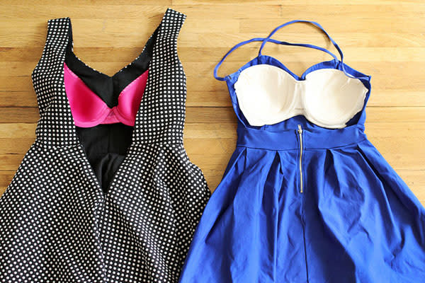 The Easiest DIY for a Backless Bra - AllDayChic