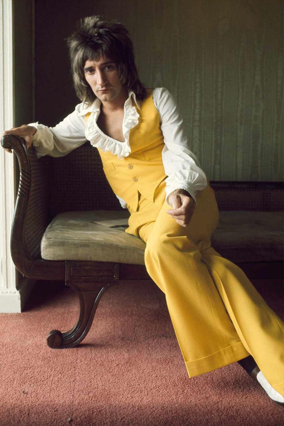 Rod Stewart in 1974