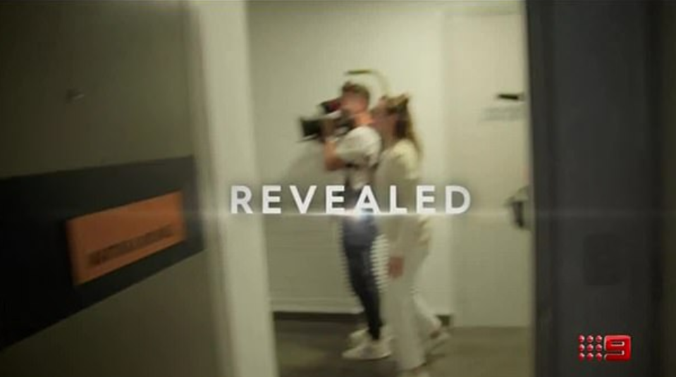 ‘The runaway is revealed’ in Monday night’s episode of Married at First Sight. Source: Channel Nine