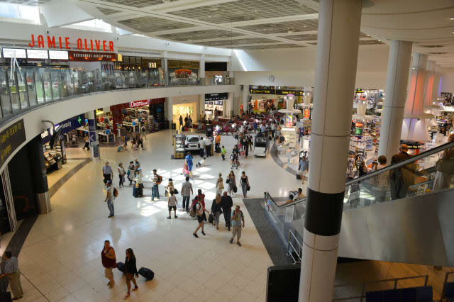 Gatwick Airport, inside Gatwick International Airport, London, England, UK