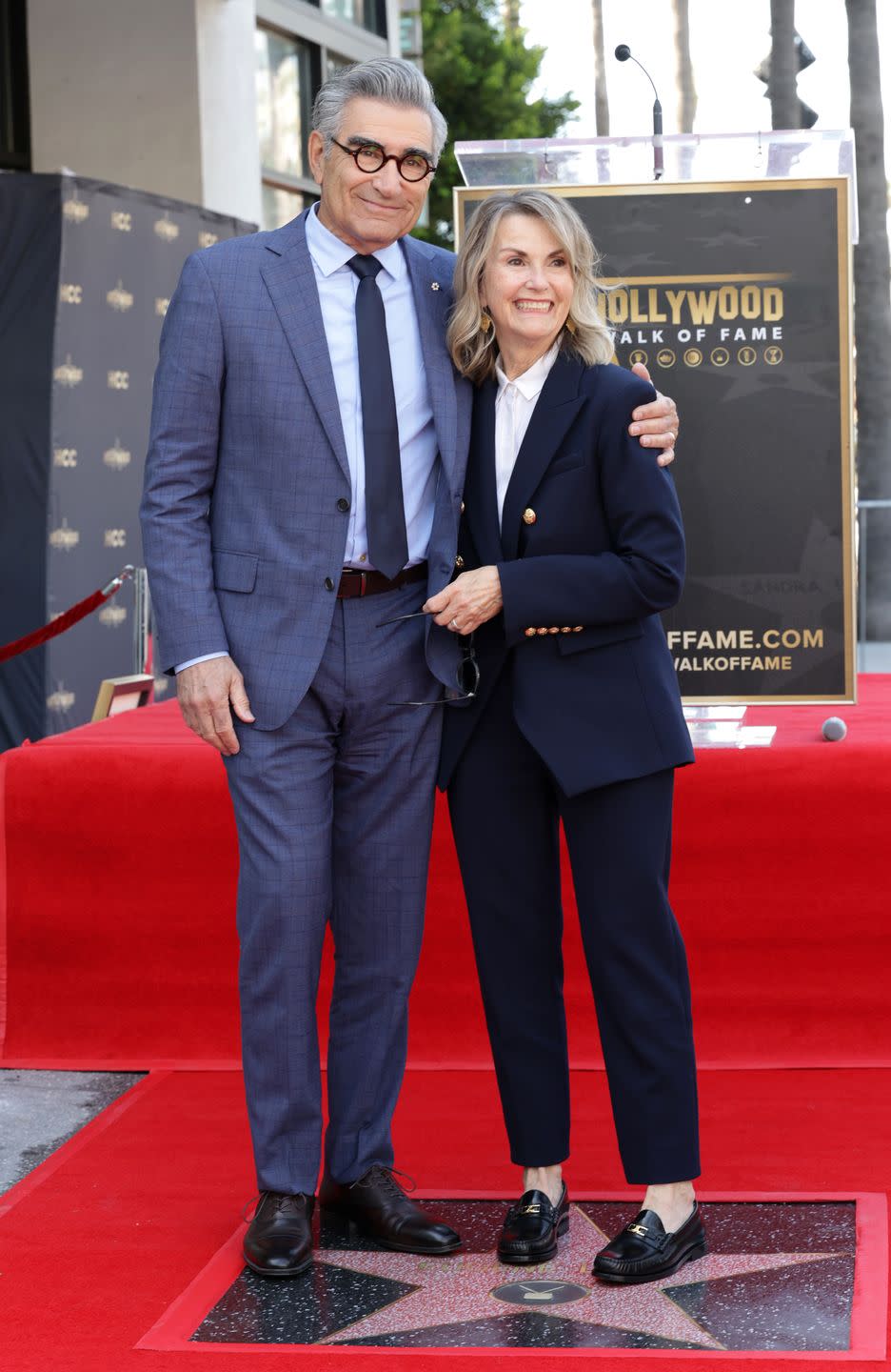 eugene levy honored with star on hollywood walk of fame