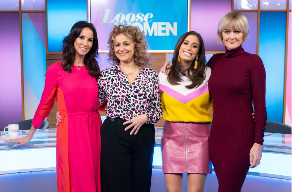 Andrea McLean, Nadia Sawalha, Stacey Solomon and Jane Moore (Photographer Ken McKay/ITV)  