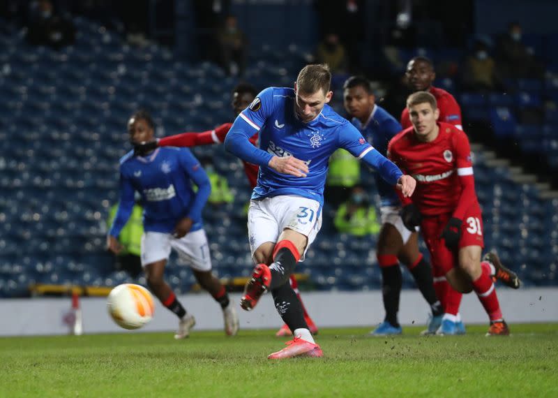 Europa League - Round of 32 Second Leg - Rangers v Royal Antwerp