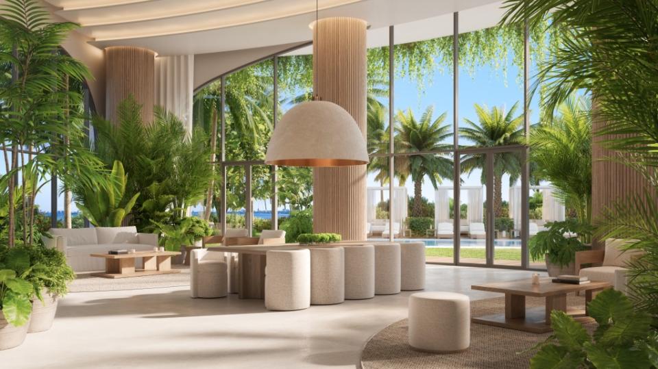 The development will have 45,000 square feet of indoor/outdoor amenities. EDITION RESIDENCES, Miami Edgewater