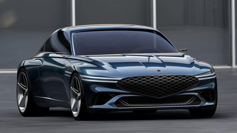 The all-electric Genesis X will also grace Goodwood. - Credit: Genesis