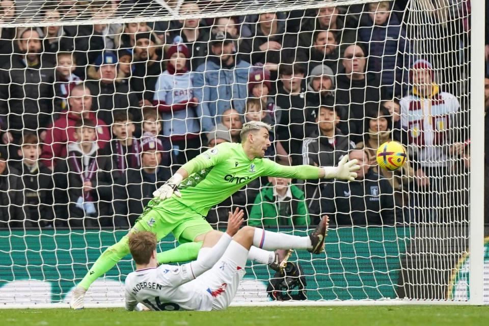 Joachim Andersen scores an own goal (Mike Egerton/PA) (PA Wire)