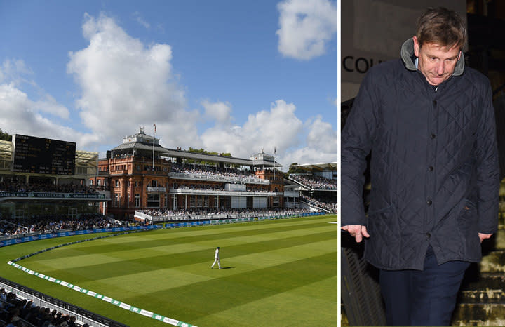 James Lattimer, 51,admitted o fraud for entry into the Lord’s Pavillion (Picture: Getty/PA) 