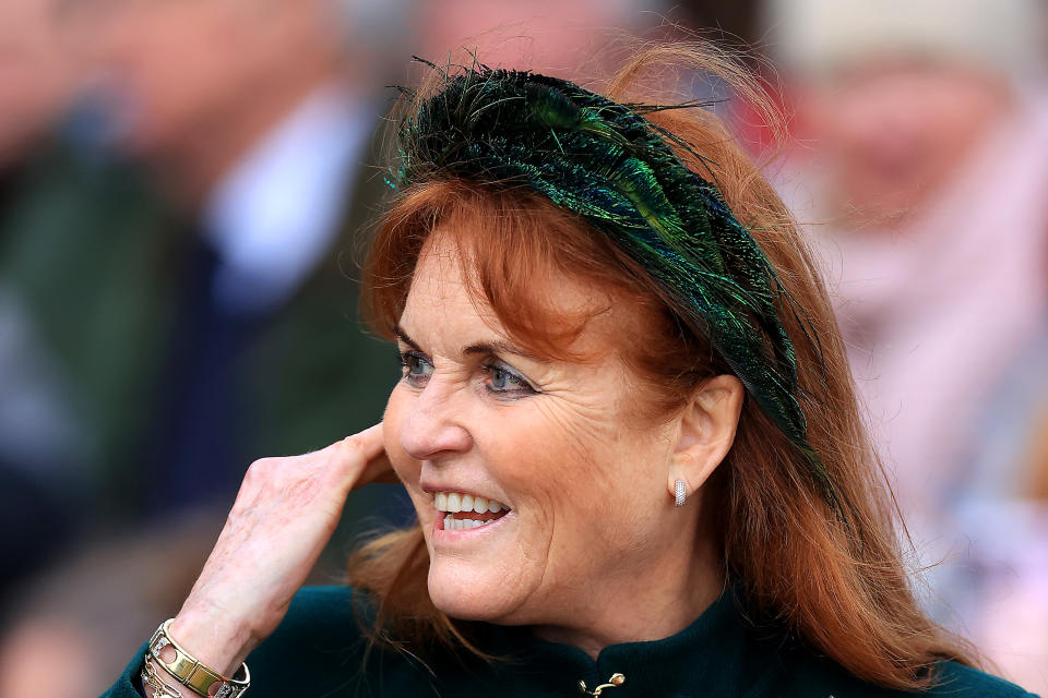 Sarah Ferguson, Duchess of York, has been diagnosed with a second cancer. (Photo by Stephen Pond/Getty) SANDRINGHAM, NORFOLK - DECEMBER 25: Sarah Ferguson, Duchess of York attends the Christmas Morning Service at Sandringham Church on December 25, 2023 in Sandringham, Norfolk. (Photo by Stephen Pond/Getty Images)