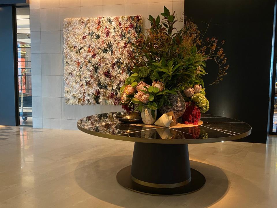 The Capella Sydney lobby, Paul Oswell, Capella Sydney Hotel review