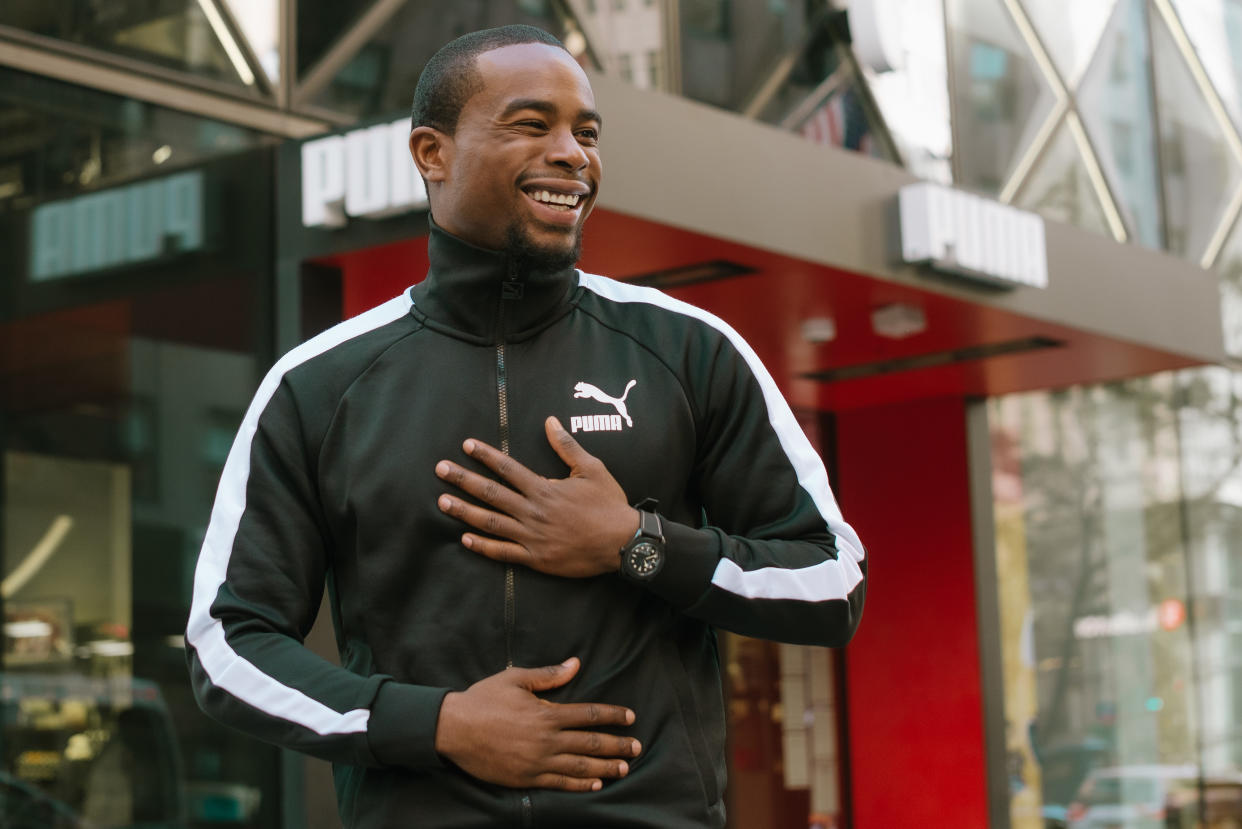 Alex Toussaint and Puma are teaming up to help better the physical health of children across America. (Photo by Puma)