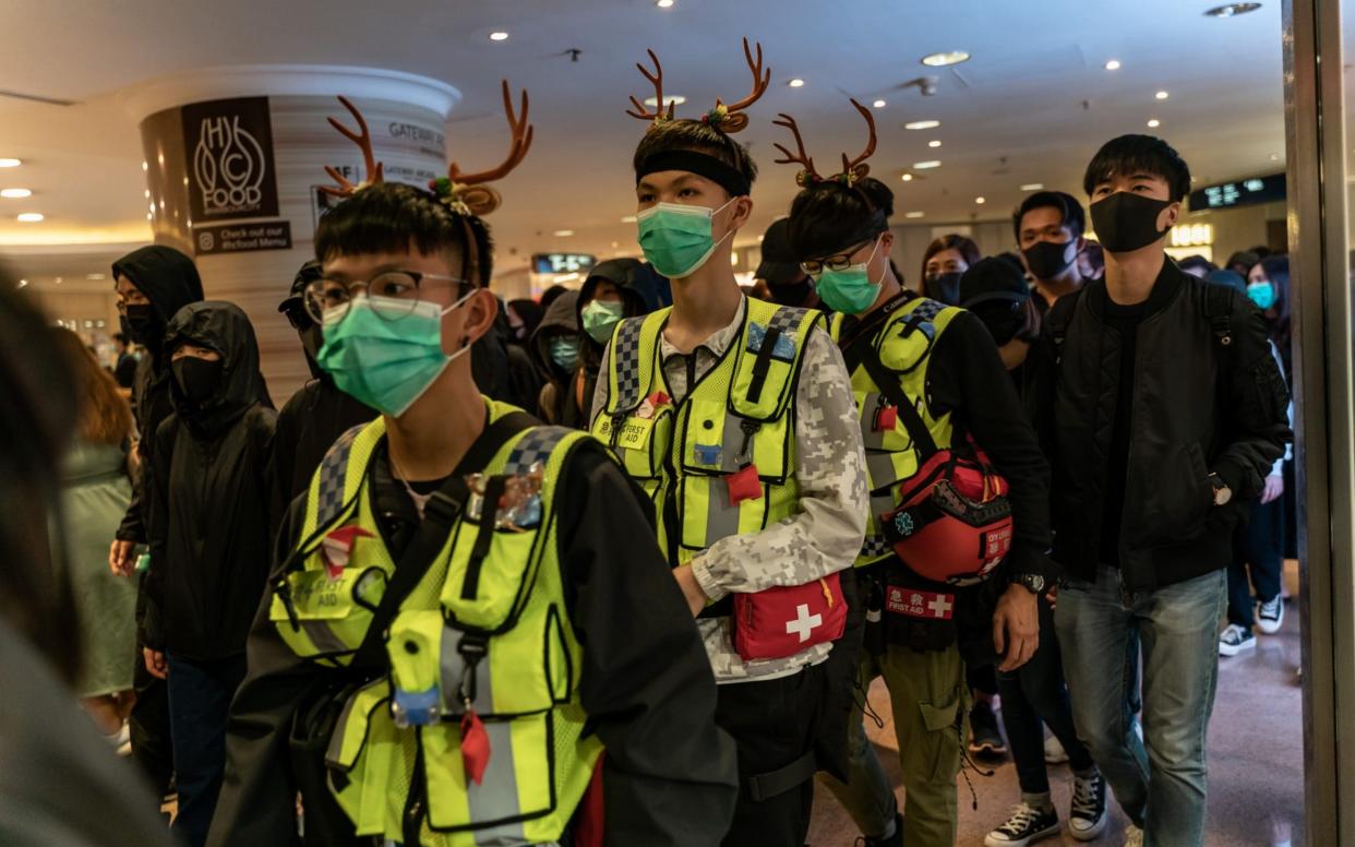 Protests have continued over the Christmas period - Getty Images AsiaPac