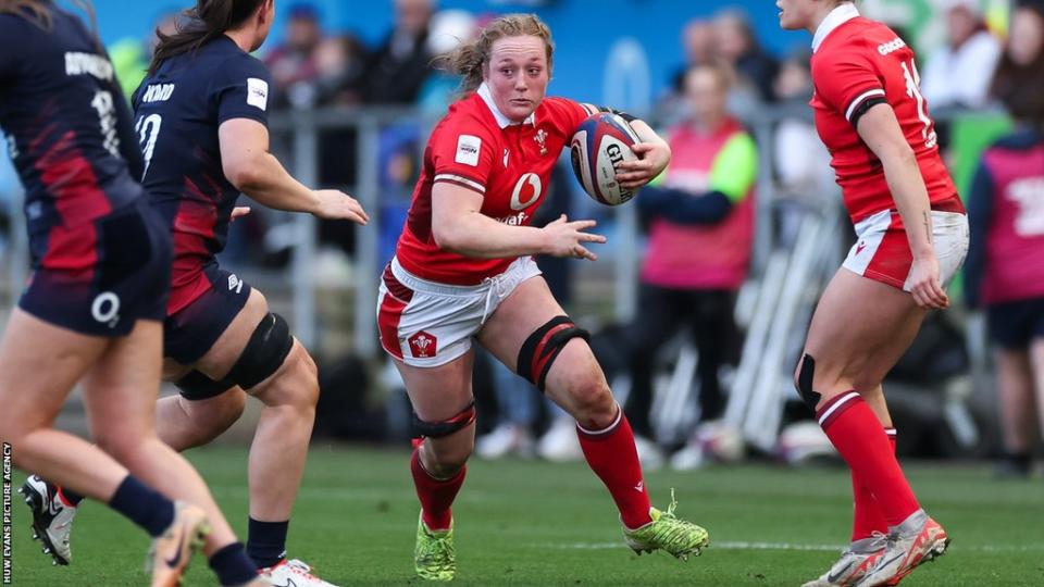 Abbie Fleming against England