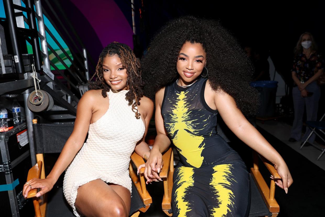 Halle Bailey and Chloe Bailey