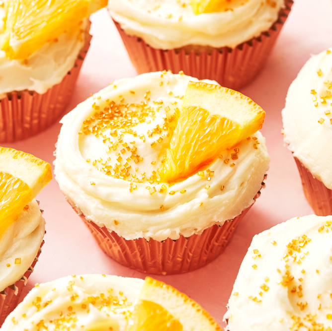 Mimosa Cupcakes