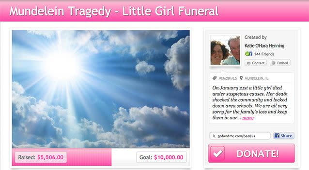 A fundraising drive has been organised to help pay for the cost of the 11-year-old's funeral. Photo: GoFundMe