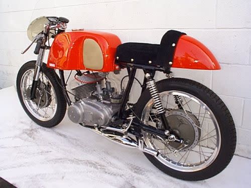 Asama Racer - 1960 Yamaha YDS1R - Left Rear