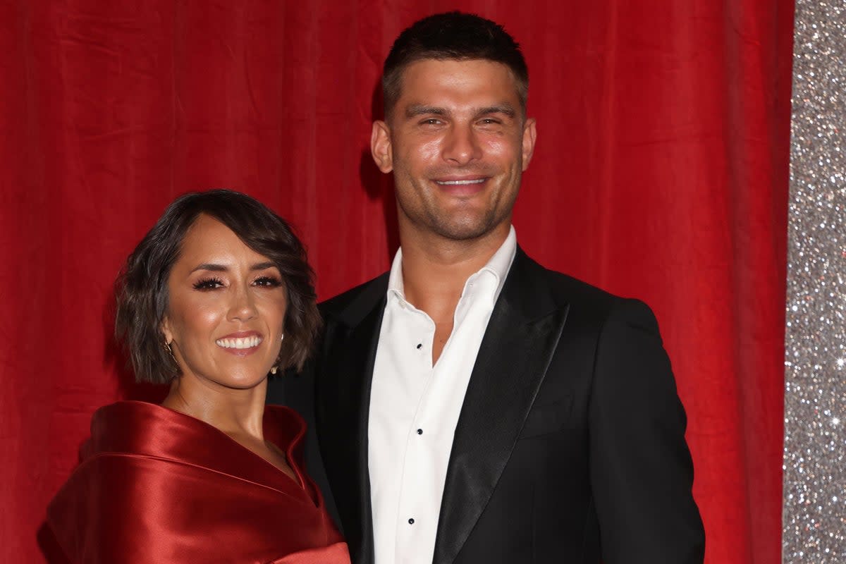 Janette Manrara and Aljaz Skorjanec (Suzan Moore/PA) (PA Wire)