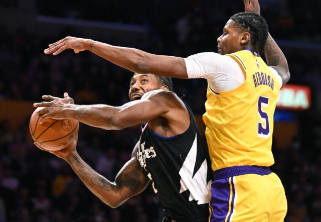 Cam Reddish takes defense to heart, and other Laker takeaways from overtime  win over Clippers