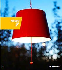 The streamlined shape of the Ikea Solig Solar-powered Pendant Lamp ($20) seems fit for indoors, butâ€¦