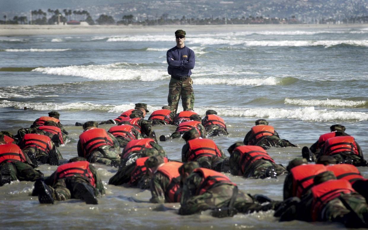 The test is the toughest training in the US military. It sees applicants endure gruelling training on fewer than four hours of sleep - Eric S Logsdon/Getty