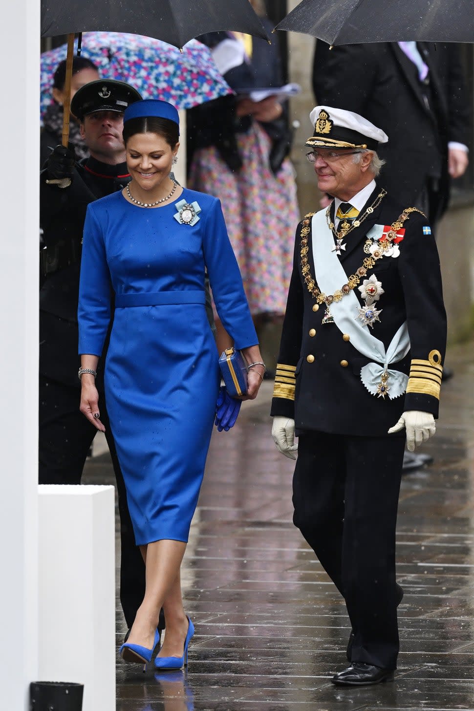 King Carl XVI Gustaf and Crown Princess Victoria 