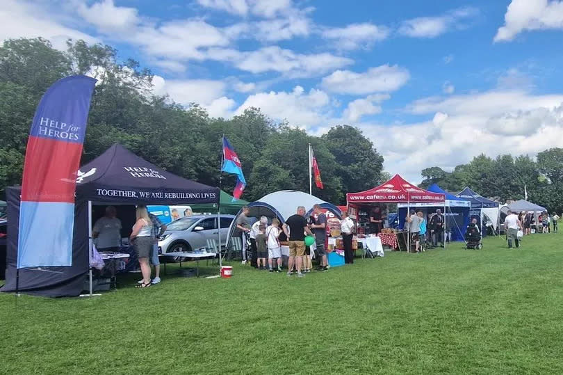 Some of the stall at last year's event