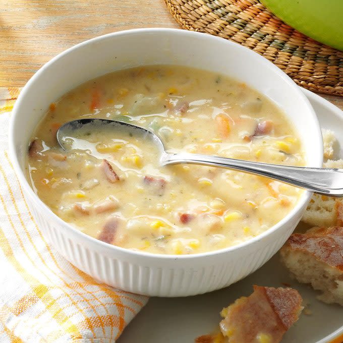 Corn Chowder with Potatoes